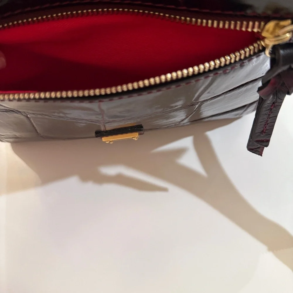 Dooney & Bourke Dark Burgundy Crossbody Bag - Picture 5 of 12